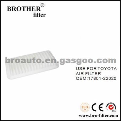 High Quality OEM Auto Air Filter 1780122020 For Toyota Car Hepa Air Filter