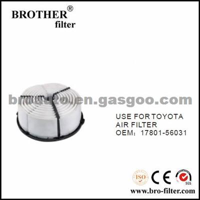 High Quality OEM Auto Air Filter 1780156031 For Toyota Car