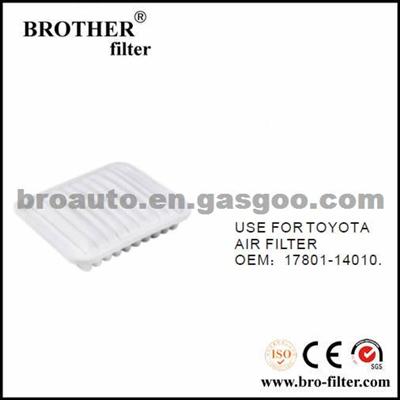 High Quality OEM Auto Air Filter 1780114010 For Toyota Car