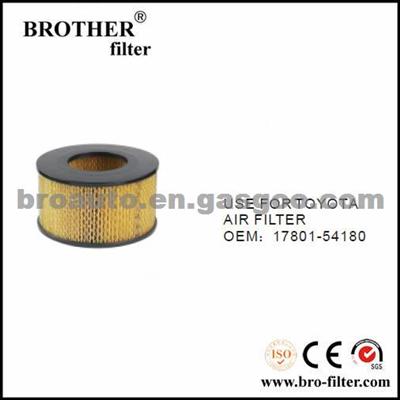 High Quality OEM Auto Air Filter 1780154180 For Toyota Car Air Filter Fabric