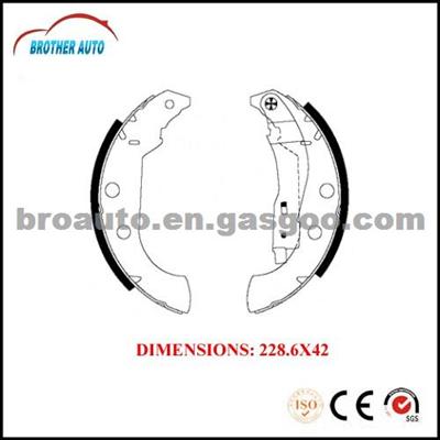 Durable Good Quality Semimetal OEM 4241K3 Auto Brake Shoe For Peugeot Platform Brake Shoe 4707