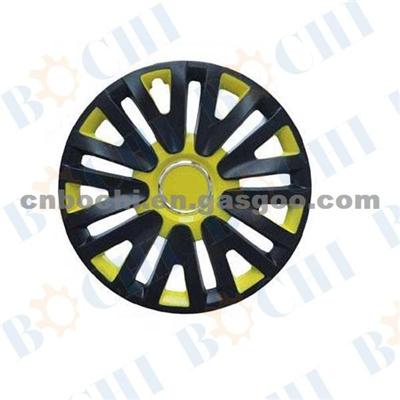 Black And Lemon Wheel Cover