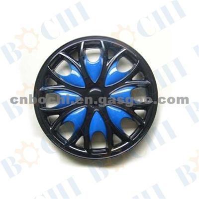 Black And Blue Frame Wheel Cover BMACWC000132