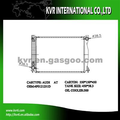 Automobile Radiator For AUDI A6 4.2 OEM 4F0121251D