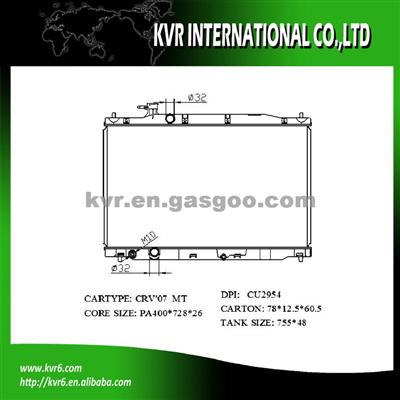 Brazed Radiator For HONDA CR-V Oem 19010-RZA-A51