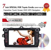 8 Inch Car Dvd With Android System For Toyota Corolla 2007-2011