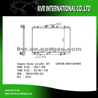 Cooling Radiator For HONDA MR-V Oem 19010-PXG-J51