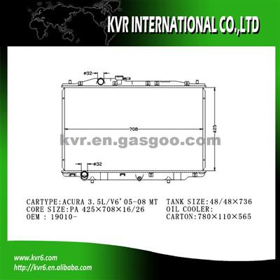 Performance Aluminum Radiator For HONDA MR-V Oem 19010-RJA-J51