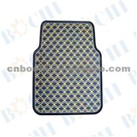 Auto Mat With Rhombus Pattern