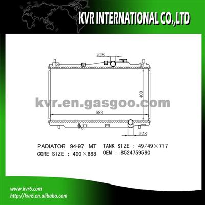 Radiator Manufacturer For HONDA PASSPORT Oem 8524759590 8524759600