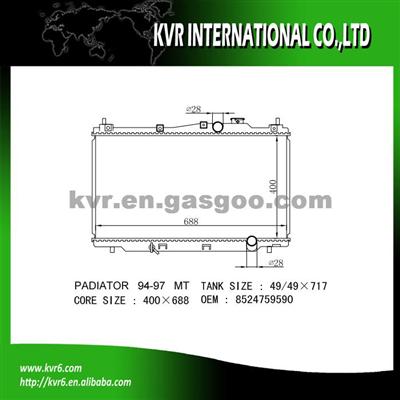 OE Quality Radiator For HONDA PASSPORT Oem 8524759590 8524759600