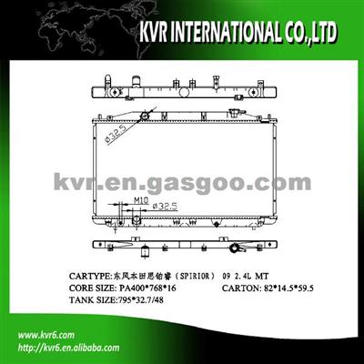 Cooling Radiator For HONDA SPIRIOR Oem 19010-RL9-H51