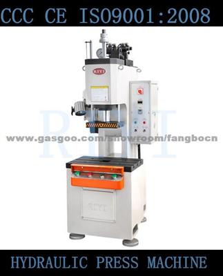 Oil Press Machine,Hydraulic Press Machine,6.3-15 Ton High Precision CNC Single-Column Hydraulic Press Machine