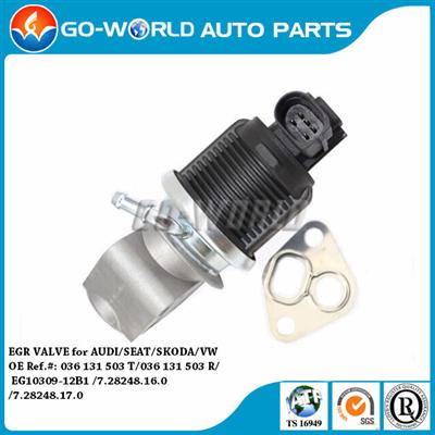 EGR VALVE FOR AUDI/SEAT/SKODA/VW 036131503T/036131503R GAS RECIRCULATION VALVE