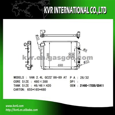 Auto Parts For NISSAN VANETTE 2.4 OEM 21460-17C00/G5411