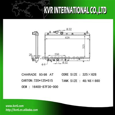 Auto Parts For DAIHATSU CHARADE IV G200 Oem 16400-87F30/87F37