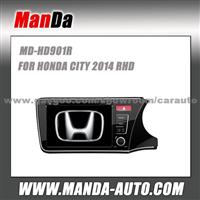 2 Din Car Stereo For HONDA CITY 2014 RHD In-Dash Head Units Car Entertainment Gps Satellite Navigation System