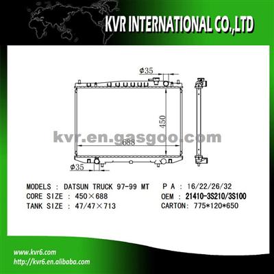 Radiator For NISSAN NAVARA D22 2.4 OEM 21410-3S100/3S210