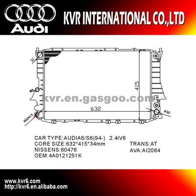 Car Radiator For Audi A6/S6 Oem 4A0121251K