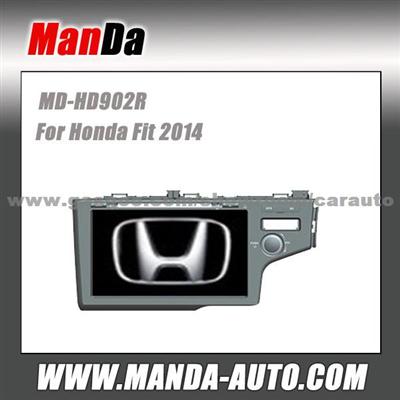 2 Din Car Dvd Gps For Honda Fit 2014 In-Dash Head Units Car Dvd Players OEM Multimedia System Auto Stereos