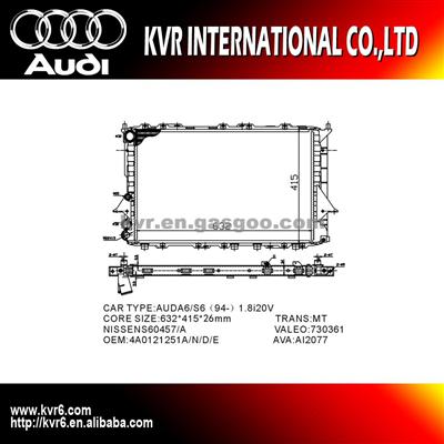 Car Radiator For Audi 100 (90-)Oem 4A0121251A