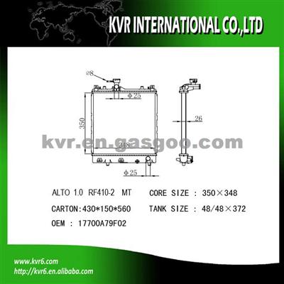 Racing Radiator For SUZUKI ALTO Oem 17700-79F02