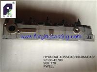 4D55 Engine Cylinder Head For Hyundai Engine