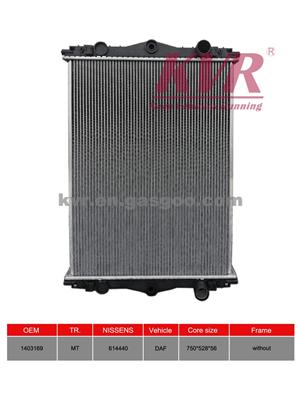 Heavy Duty Radiator Assy For DAF LF55(01-) Oem 1403169