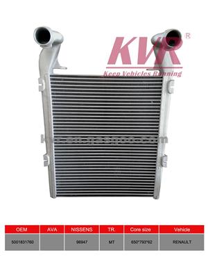 Universal Intercooler For RVI - RVI TRUCKS R (80-) 340 Oem 50 01 831 758