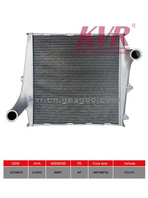 Truck Aluminum Intercooler For Volvo FM9 Volvo FH12 Oem 20758814