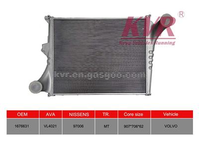 Heavy Duties Intercooler For FM-12 (98-) 400 HP/Volvo FH12 Volvo FH16 Oem 20566842