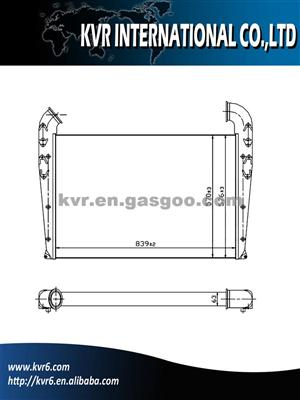 All Aluminium Intercooler For Scania P(95-) 114 124 Oem 1516489