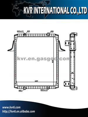 Heavy -Duties Truck Radiator For RVI RVI KERAX(97-)//PREMIUM(96-)//PREMIUM(00-) Oem 5001847508