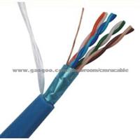 Cat.5 4prs Single Shielded Cable (Single-Stranded)