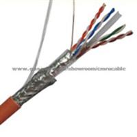 Cat.6 4pr Double Shielded Cable(Single-Strand)