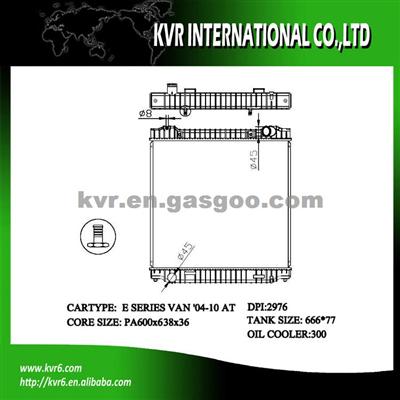 Radiator Assembly For FORD ESERIES VAN OEM 4C2H8005BF/6C248005CA