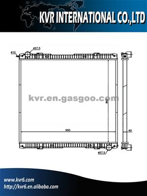 Aftermarket Heavy Duty Radiator For SCANIA R(04-) Oem 1741588