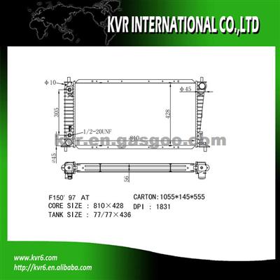Factory Radiator For FORD F150 KBR-FO0052
