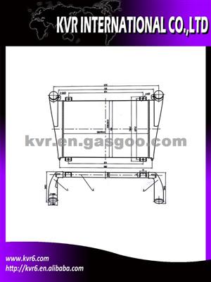 Turbo Intercooler For FREIGHTLINER