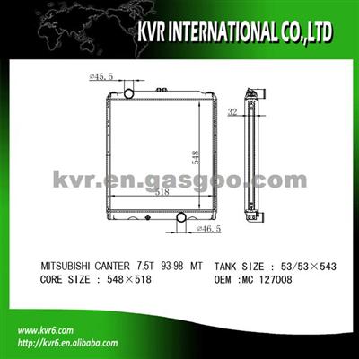 Mitsubishi Radiator OEM MC127008