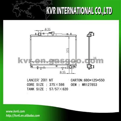 Mitsubishi Competitive Price Radiator OEM MR127853