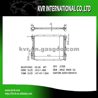 Brazing Radiator For FORD MUSTANG 4.0i V6 OEM 4R3Z8005CA