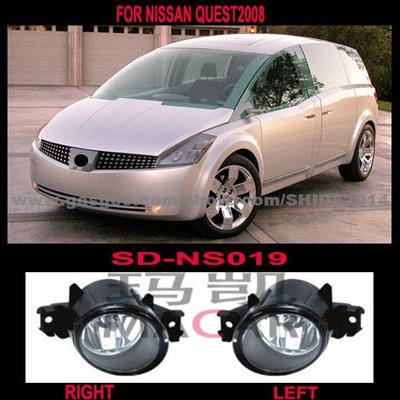 Fog Lamp NISSAN QUEST 2008