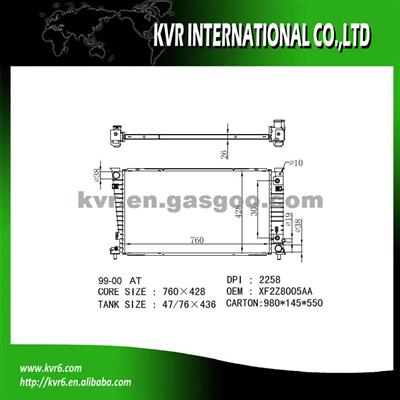 Racing Radiator For FORD WINDSTAR 4.0i OEM F57H8005NB