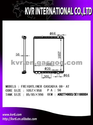UNIVERSAL COOLING SYSTEM Radiator For CASCADIA/COLUMBIA 08- Oem 3E11860004/1A0201190020
