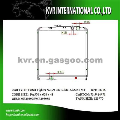 Auto Cooling Radiator For Mitsubishi OEM ME293975