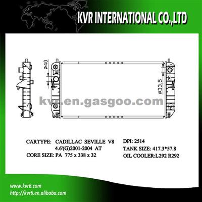 Racing Radiator For CADILLAC SEVILLE V8 4.6 (G) OEM 52409640