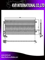 Heavy -Duty Air Conditioner Condenser For F2000 94- Oem 81.61920.0012