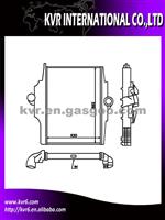 All Aluminium Charge Air Cooler For AXOR (02-) 18 TONS KAMAZ 5460 (11-) Oem 9405010301