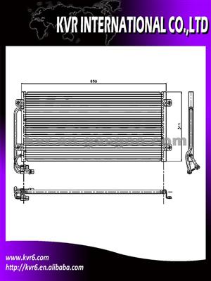 Heavy -Duty Air Conditioner Condenser For F2000 94- Oem 81.61920.0012